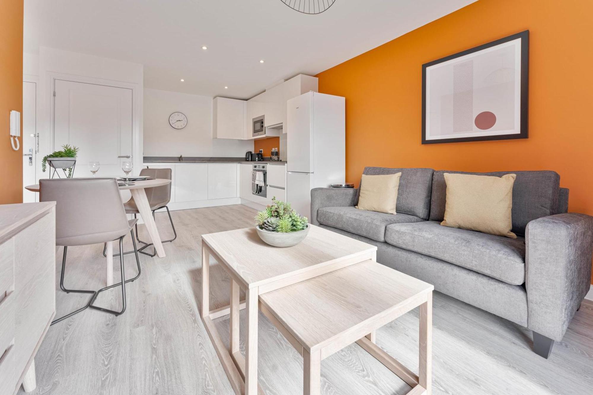 Stayzeni, Hardwick House Derby Modern 1 Bed Flat Exterior foto